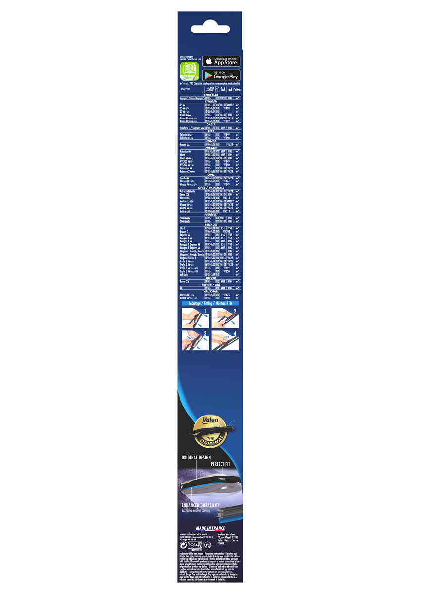 Lamela stergator VALEO 574128